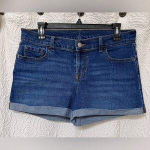 Old Navy Cuffed Denim Shorts - Size 6